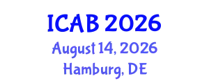 International Conference on Agriculture and Biotechnology (ICAB) August 14, 2026 - Hamburg, Germany