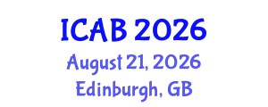 International Conference on Agriculture and Biotechnology (ICAB) August 21, 2026 - Edinburgh, United Kingdom
