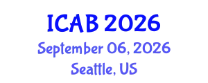 International Conference on Agriculture and Biotechnology (ICAB) September 06, 2026 - Seattle, United States