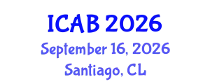 International Conference on Agriculture and Biotechnology (ICAB) September 16, 2026 - Santiago, Chile