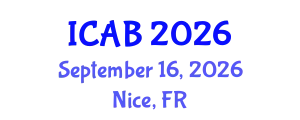 International Conference on Agriculture and Biotechnology (ICAB) September 16, 2026 - Nice, France