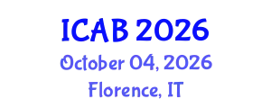 International Conference on Agriculture and Biotechnology (ICAB) October 04, 2026 - Florence, Italy