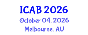 International Conference on Agriculture and Biotechnology (ICAB) October 04, 2026 - Melbourne, Australia
