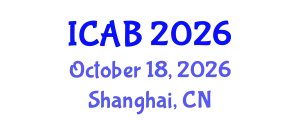 International Conference on Agriculture and Biotechnology (ICAB) October 18, 2026 - Shanghai, China