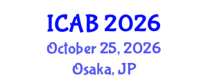 International Conference on Agriculture and Biotechnology (ICAB) October 25, 2026 - Osaka, Japan