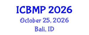 International Conference on Biophysics and Medical Physics (ICBMP) October 25, 2026 - Bali, Indonesia