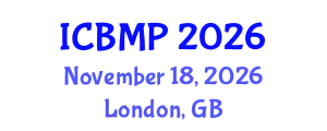 International Conference on Biophysics and Medical Physics (ICBMP) November 18, 2026 - London, United Kingdom