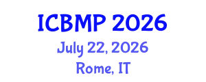 International Conference on Biophysics and Medical Physics (ICBMP) July 22, 2026 - Rome, Italy