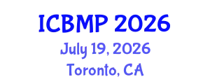 International Conference on Biophysics and Medical Physics (ICBMP) July 19, 2026 - Toronto, Canada
