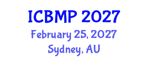 International Conference on Biophysics and Medical Physics (ICBMP) February 25, 2027 - Sydney, Australia