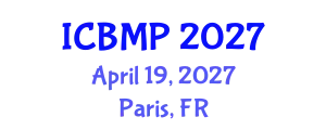 International Conference on Biophysics and Medical Physics (ICBMP) April 19, 2027 - Paris, France
