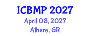 International Conference on Biophysics and Medical Physics (ICBMP) April 08, 2027 - Athens, Greece