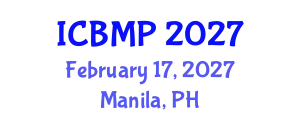 International Conference on Biophysics and Medical Physics (ICBMP) February 17, 2027 - Manila, Philippines