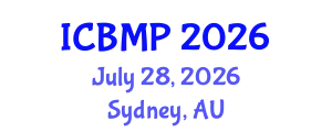 International Conference on Biophysics and Medical Physics (ICBMP) July 28, 2026 - Sydney, Australia