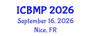 International Conference on Biophysics and Medical Physics (ICBMP) September 16, 2026 - Nice, France