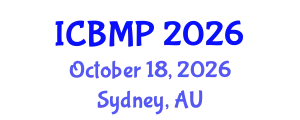 International Conference on Biophysics and Medical Physics (ICBMP) October 18, 2026 - Sydney, Australia
