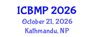 International Conference on Biophysics and Medical Physics (ICBMP) October 21, 2026 - Kathmandu, Nepal
