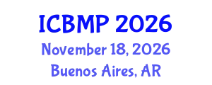 International Conference on Biophysics and Medical Physics (ICBMP) November 18, 2026 - Buenos Aires, Argentina