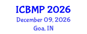 International Conference on Biophysics and Medical Physics (ICBMP) December 09, 2026 - Goa, India