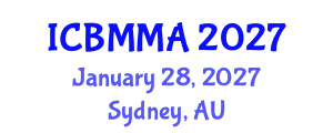 International Conference on Bioinformatics Models, Methods and Algorithms (ICBMMA) January 28, 2027 - Sydney, Australia