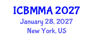 International Conference on Bioinformatics Models, Methods and Algorithms (ICBMMA) January 28, 2027 - New York, United States