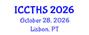 International Conference on Counter Terrorism and Human Security (ICCTHS) October 28, 2026 - Lisbon, Portugal