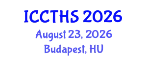 International Conference on Counter Terrorism and Human Security (ICCTHS) August 23, 2026 - Budapest, Hungary