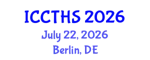 International Conference on Counter Terrorism and Human Security (ICCTHS) July 22, 2026 - Berlin, Germany