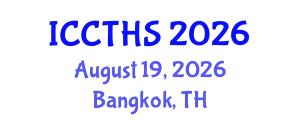International Conference on Counter Terrorism and Human Security (ICCTHS) August 19, 2026 - Bangkok, Thailand