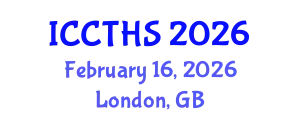International Conference on Counter Terrorism and Human Security (ICCTHS) February 16, 2026 - London, United Kingdom