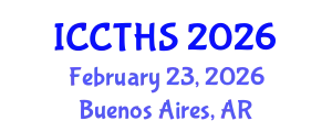 International Conference on Counter Terrorism and Human Security (ICCTHS) February 23, 2026 - Buenos Aires, Argentina