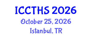 International Conference on Counter Terrorism and Human Security (ICCTHS) October 25, 2026 - Istanbul, Turkey