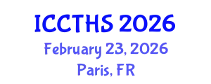 International Conference on Counter Terrorism and Human Security (ICCTHS) February 23, 2026 - Paris, France