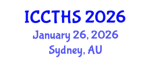 International Conference on Counter Terrorism and Human Security (ICCTHS) January 26, 2026 - Sydney, Australia