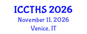 International Conference on Counter Terrorism and Human Security (ICCTHS) November 11, 2026 - Venice, Italy