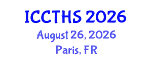 International Conference on Counter Terrorism and Human Security (ICCTHS) August 26, 2026 - Paris, France
