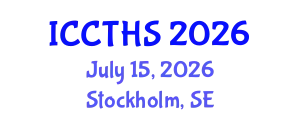 International Conference on Counter Terrorism and Human Security (ICCTHS) July 15, 2026 - Stockholm, Sweden