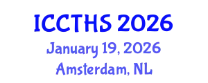 International Conference on Counter Terrorism and Human Security (ICCTHS) January 19, 2026 - Amsterdam, Netherlands