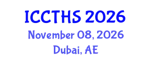 International Conference on Counter Terrorism and Human Security (ICCTHS) November 08, 2026 - Dubai, United Arab Emirates