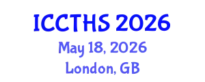 International Conference on Counter Terrorism and Human Security (ICCTHS) May 18, 2026 - London, United Kingdom