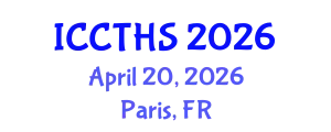 International Conference on Counter Terrorism and Human Security (ICCTHS) April 20, 2026 - Paris, France