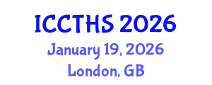 International Conference on Counter Terrorism and Human Security (ICCTHS) January 19, 2026 - London, United Kingdom