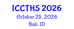 International Conference on Counter Terrorism and Human Security (ICCTHS) October 25, 2026 - Bali, Indonesia