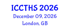 International Conference on Counter Terrorism and Human Security (ICCTHS) December 09, 2026 - London, United Kingdom