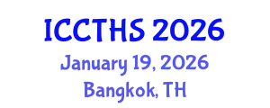 International Conference on Counter Terrorism and Human Security (ICCTHS) January 19, 2026 - Bangkok, Thailand