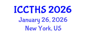 International Conference on Counter Terrorism and Human Security (ICCTHS) January 26, 2026 - New York, United States