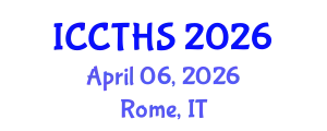 International Conference on Counter Terrorism and Human Security (ICCTHS) April 06, 2026 - Rome, Italy