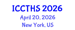 International Conference on Counter Terrorism and Human Security (ICCTHS) April 20, 2026 - New York, United States