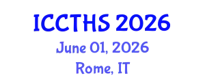 International Conference on Counter Terrorism and Human Security (ICCTHS) June 01, 2026 - Rome, Italy