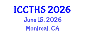 International Conference on Counter Terrorism and Human Security (ICCTHS) June 15, 2026 - Montreal, Canada